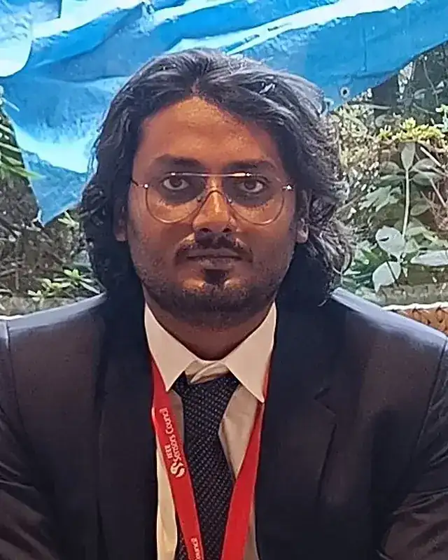 Portrait of Abhijit Narayan Eshore.